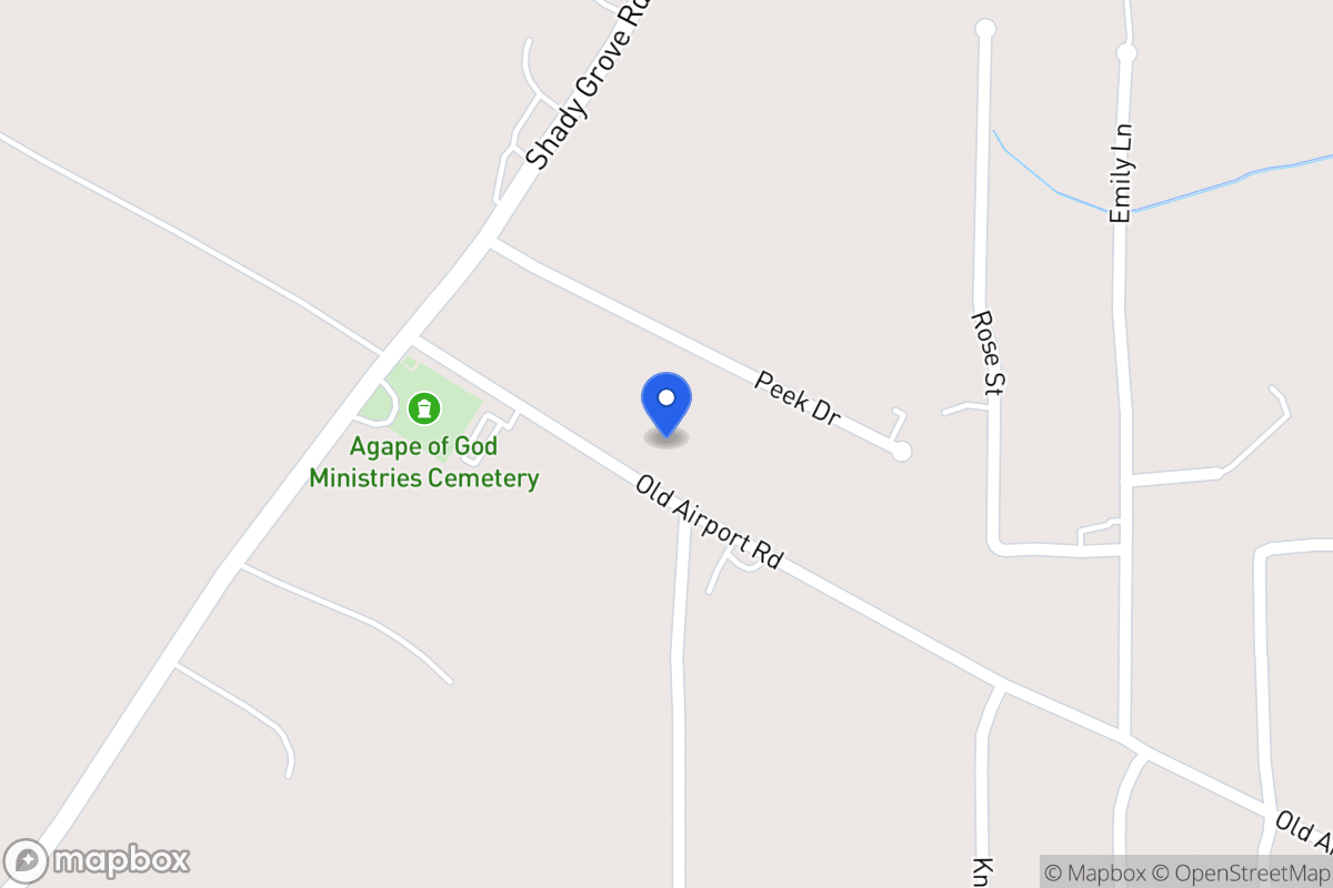 Map of 80 Old Airport Rd