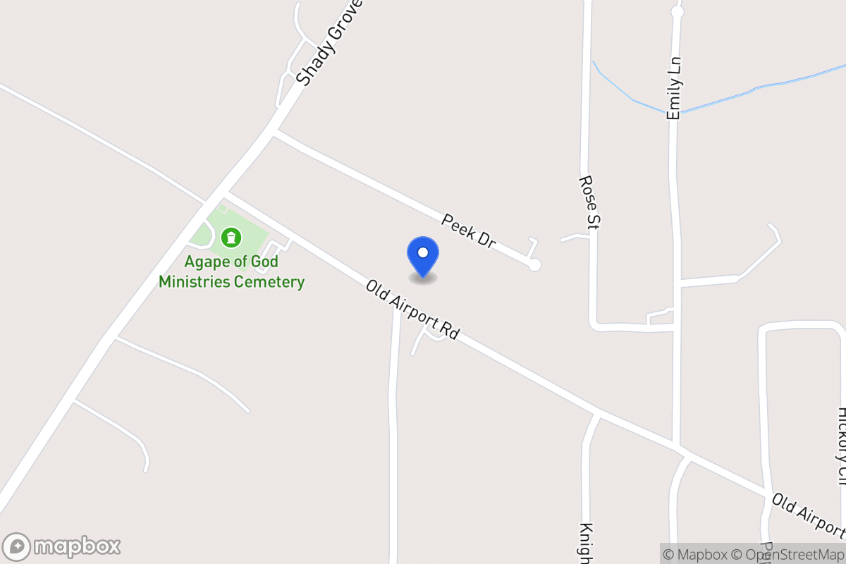 Map of 100 Old Airport Rd