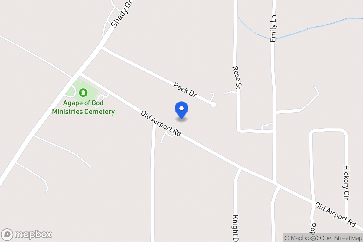 Map of 120 Old Airport Rd
