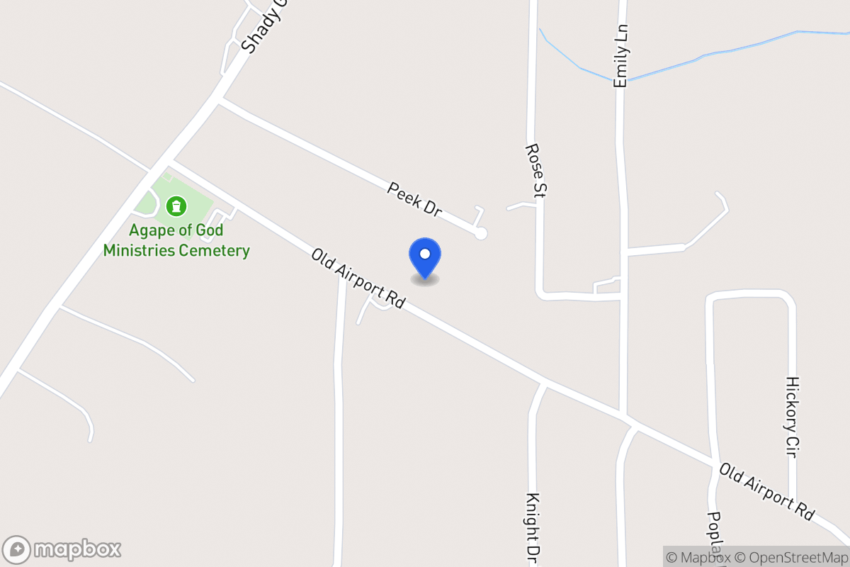 Map of 130 Old Airport Rd