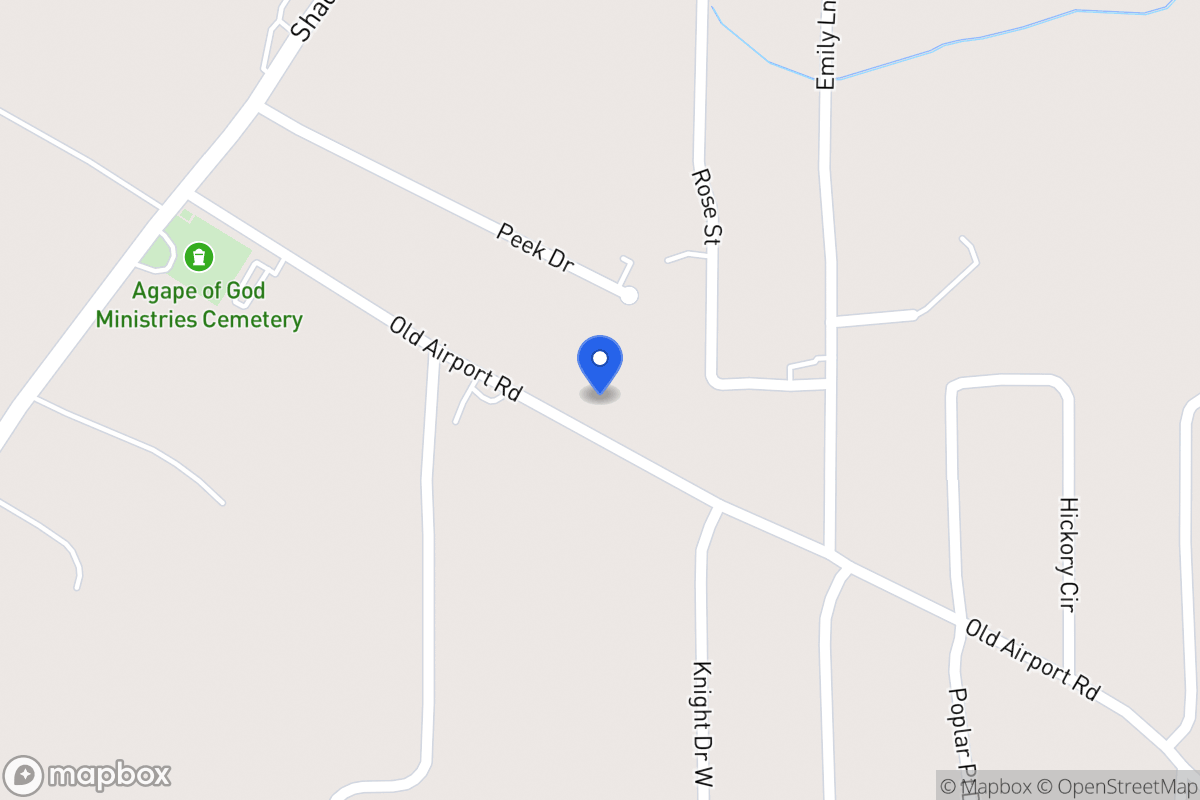 Map of 150 Old Airport Rd
