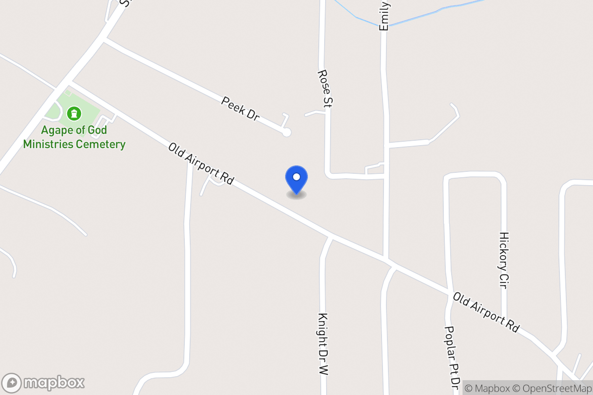 Map of 170 Old Airport Rd