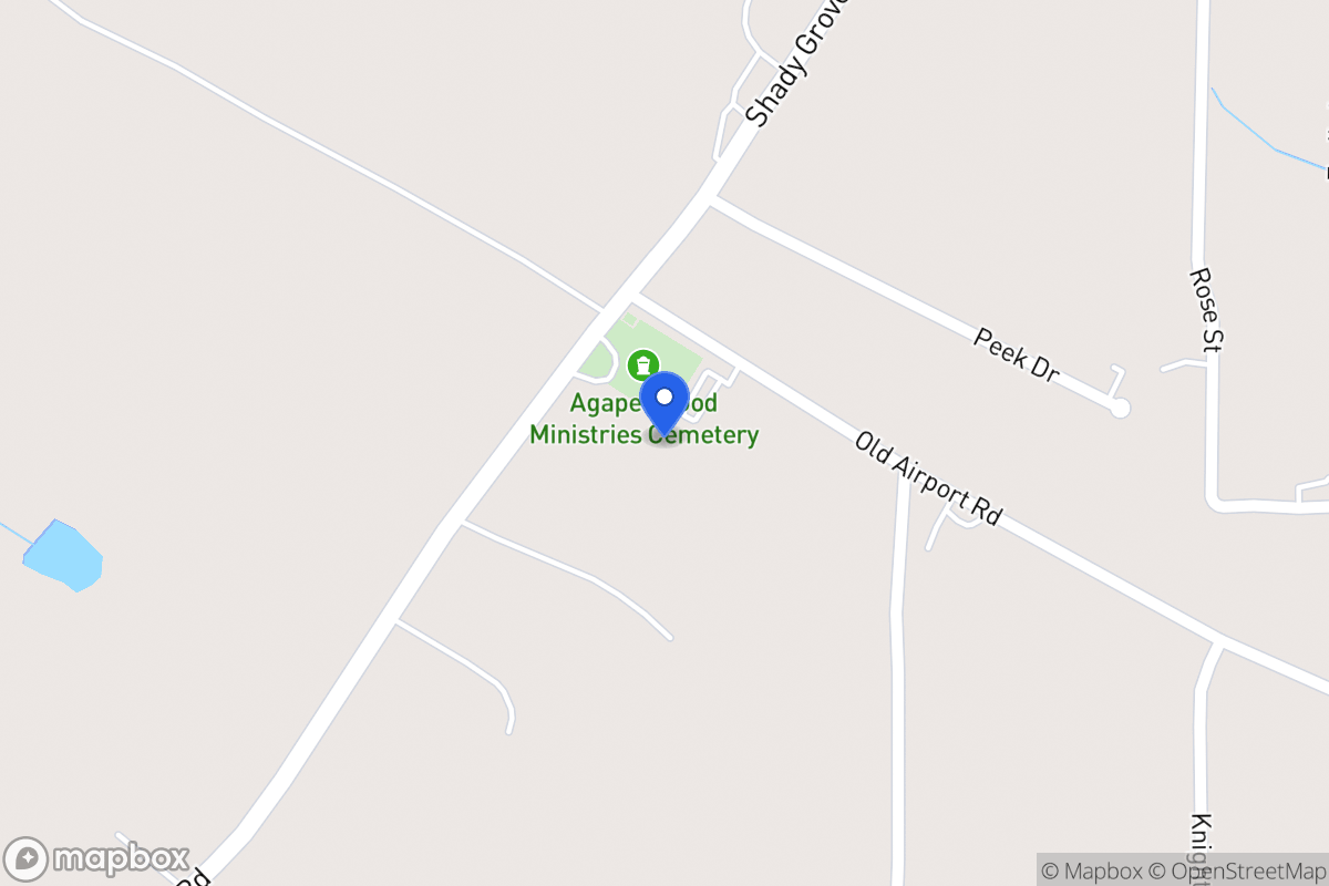 Map of 45 Old Airport Rd