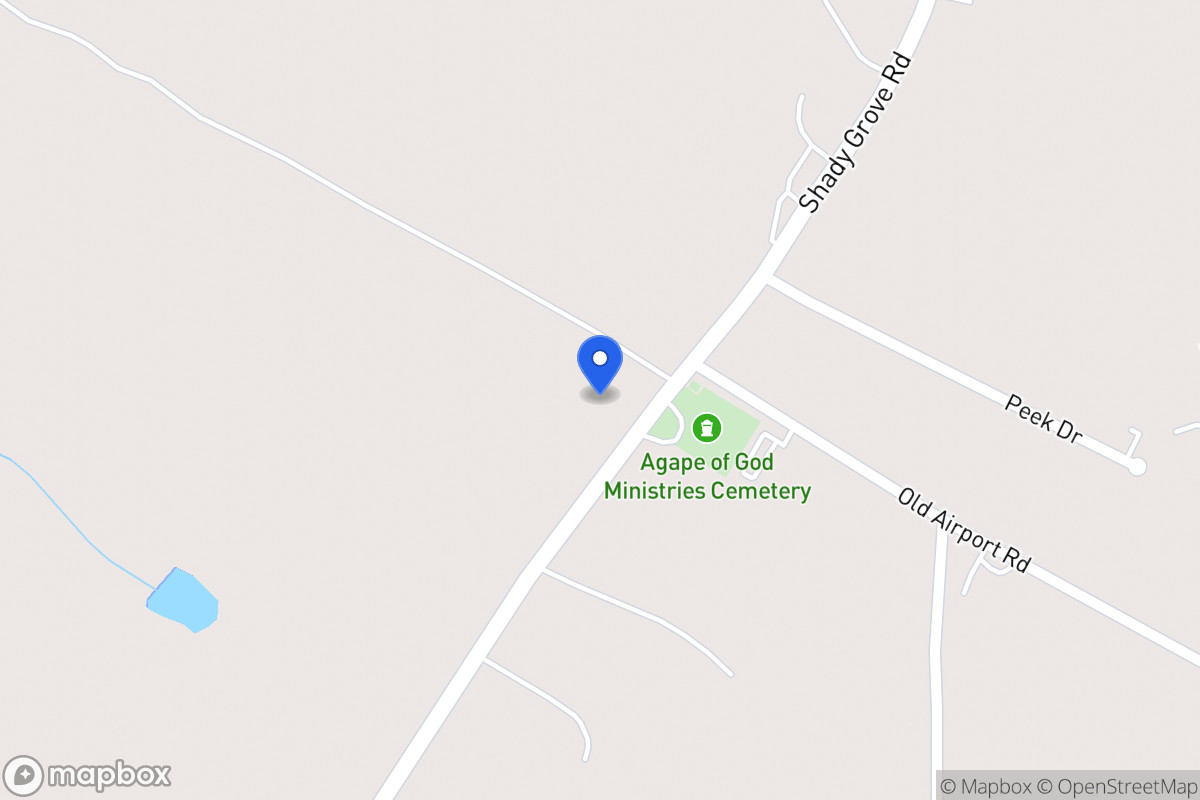 Map of 1930 Shady Grove Rd