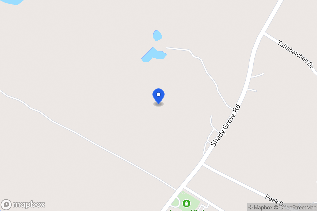 Map of 2008 Shady Grove Rd