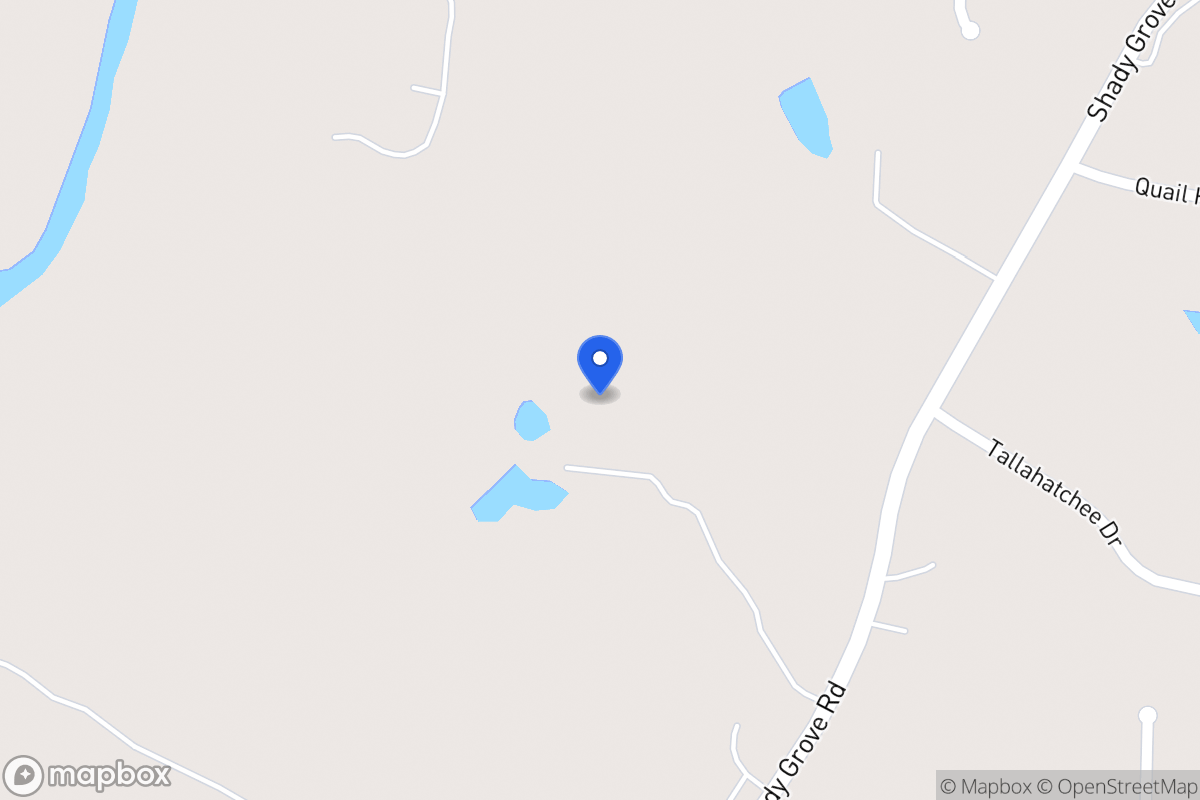 Map of 2100 Shady Grove Rd