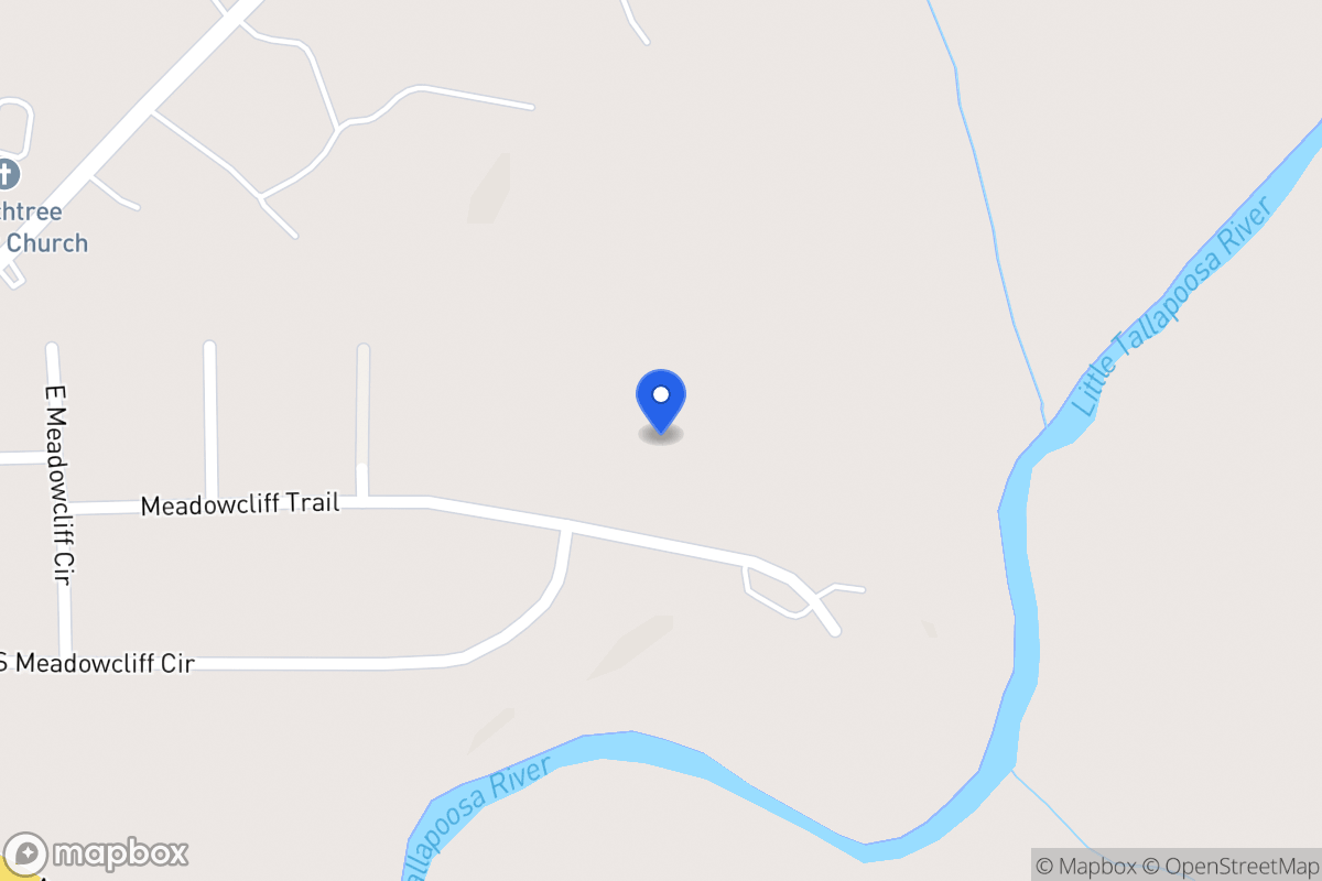 Map of 170 Meadowcliff Trl