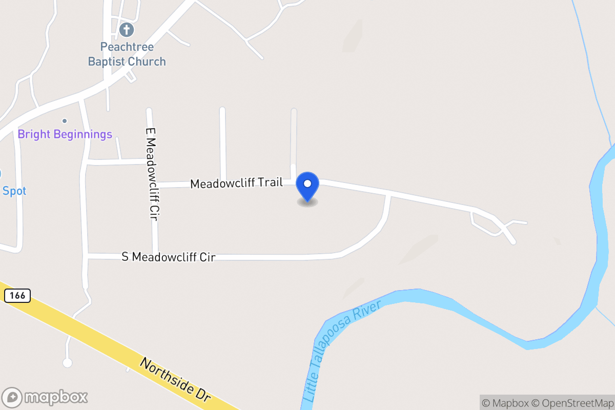 Map of 95 Meadowcliff Trl