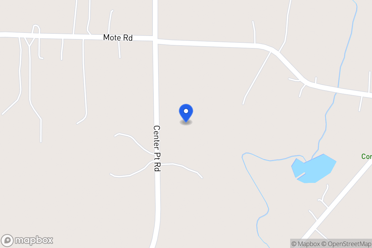 Map of 375 Center Point Rd