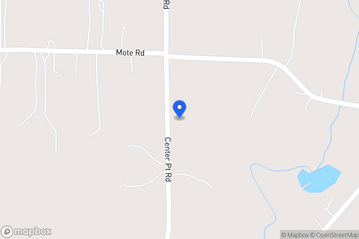 Map of 393 Center Point Rd