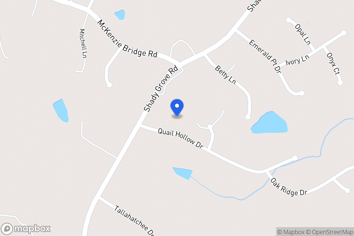Map of 38 Quail Hollow Dr