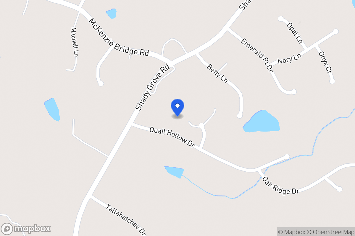 Map of 50 Quail Hollow Dr