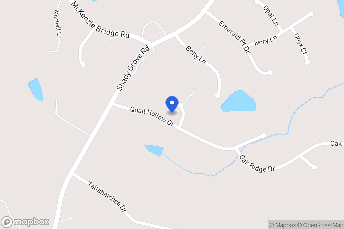 Map of 10 Quail Hollow Ct