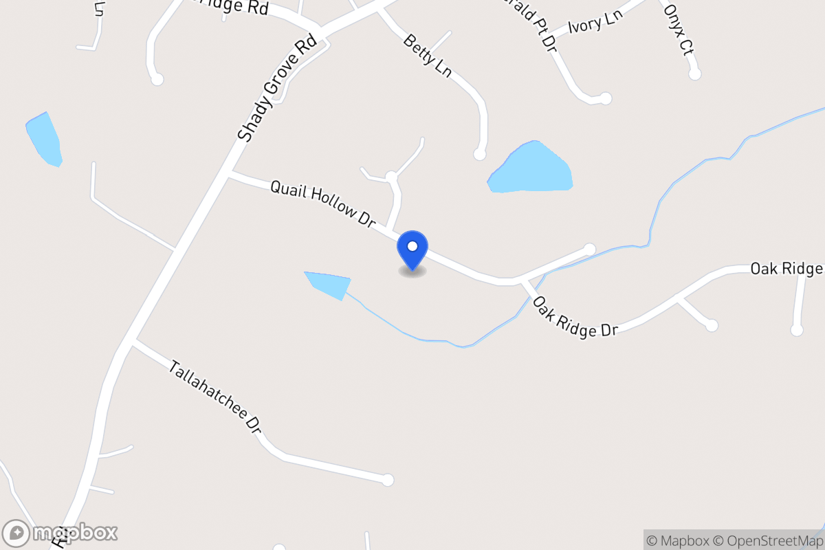 Map of 105 Quail Hollow Dr