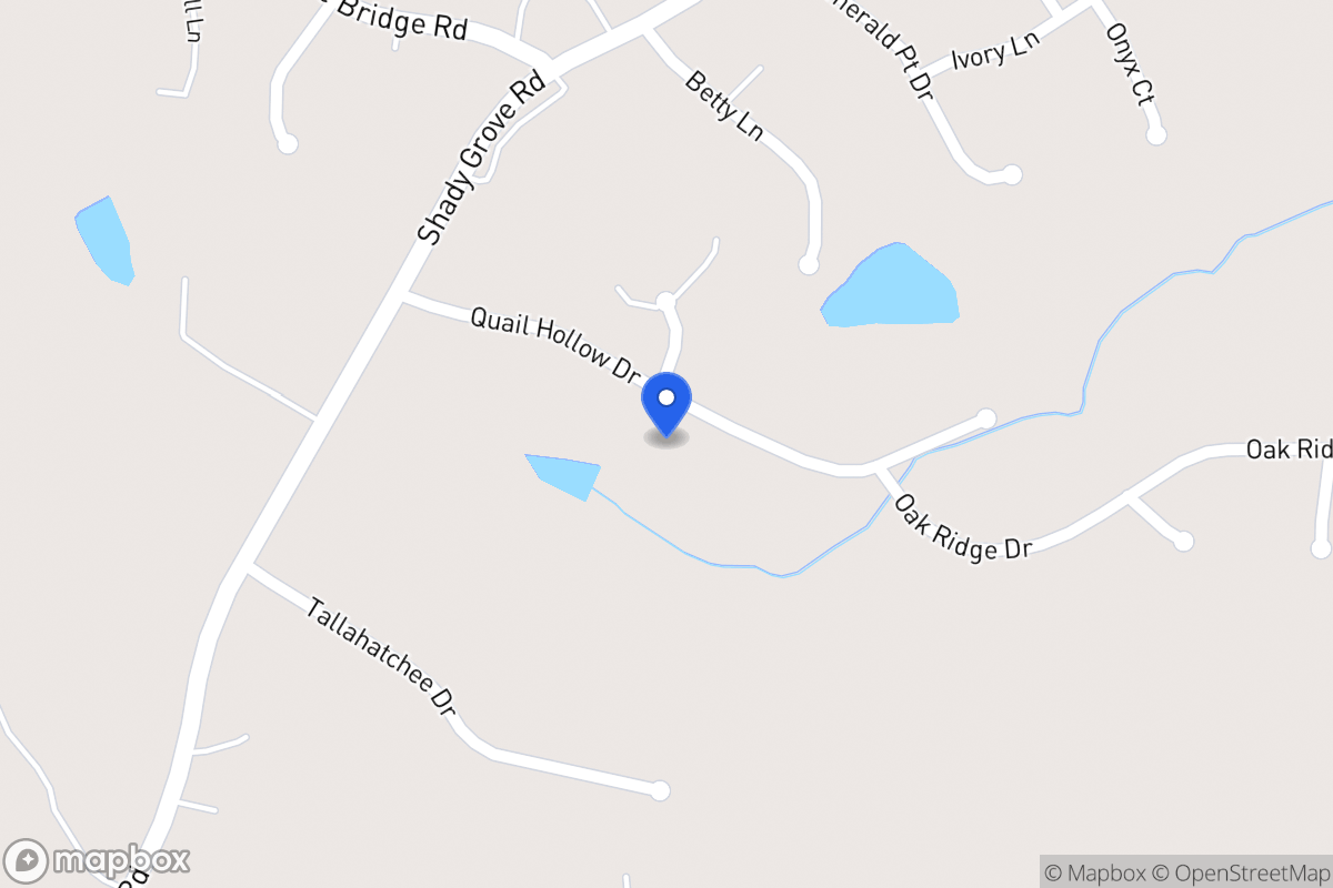 Map of 95 Quail Hollow Dr