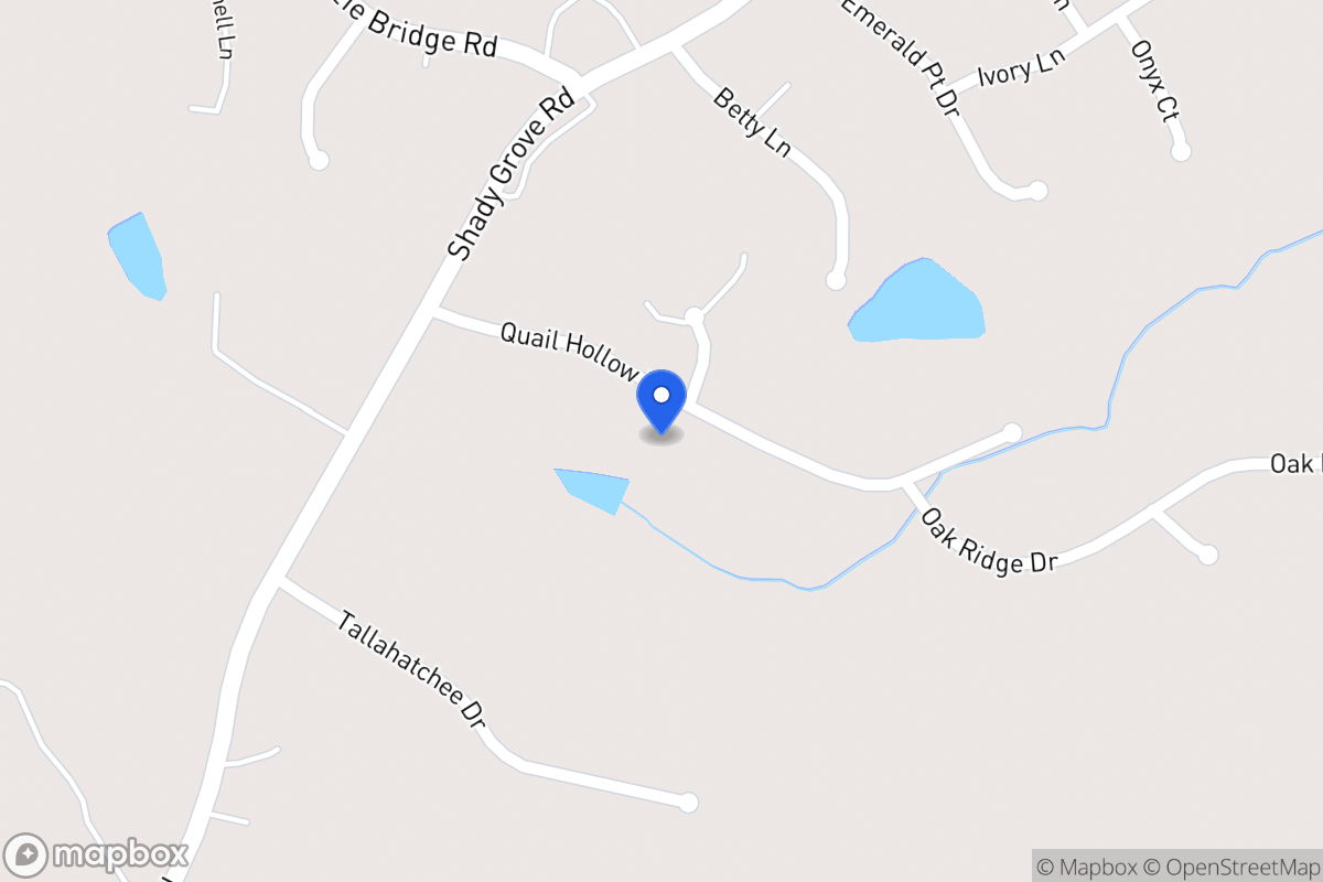 Map of 85 Quail Hollow Dr