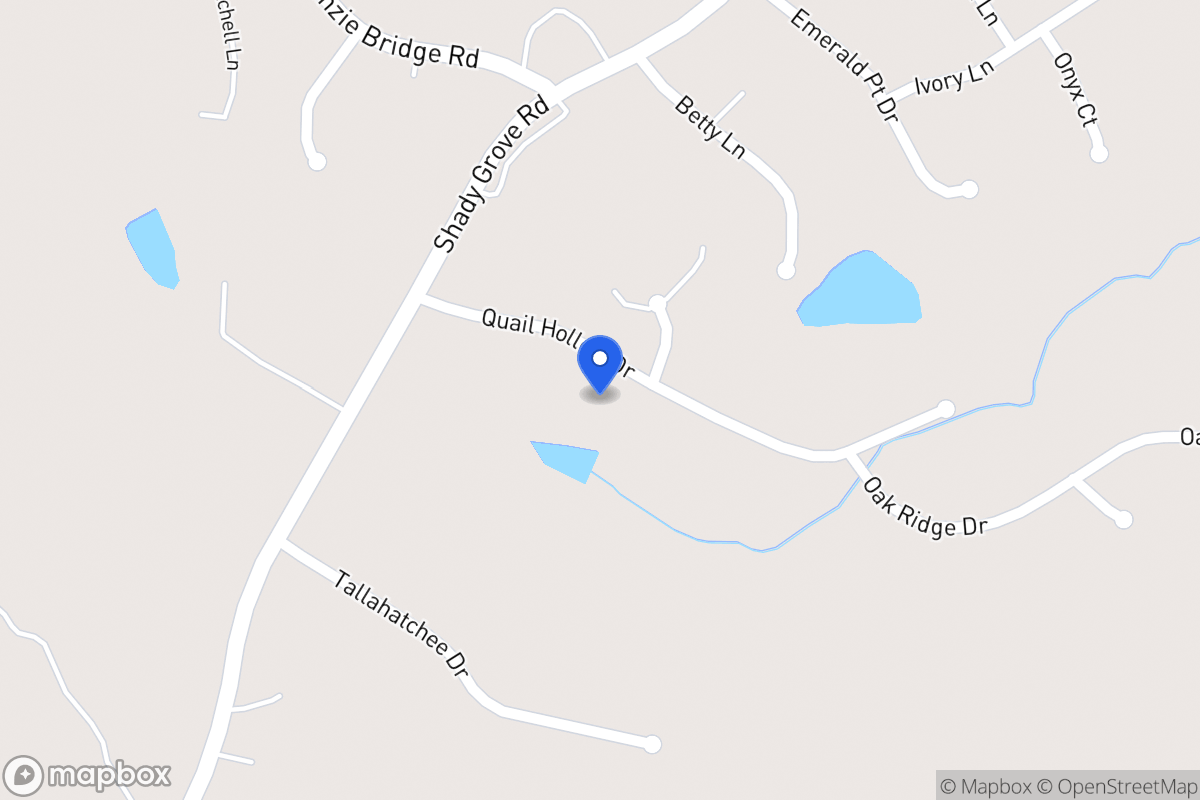 Map of 75 Quail Hollow Dr