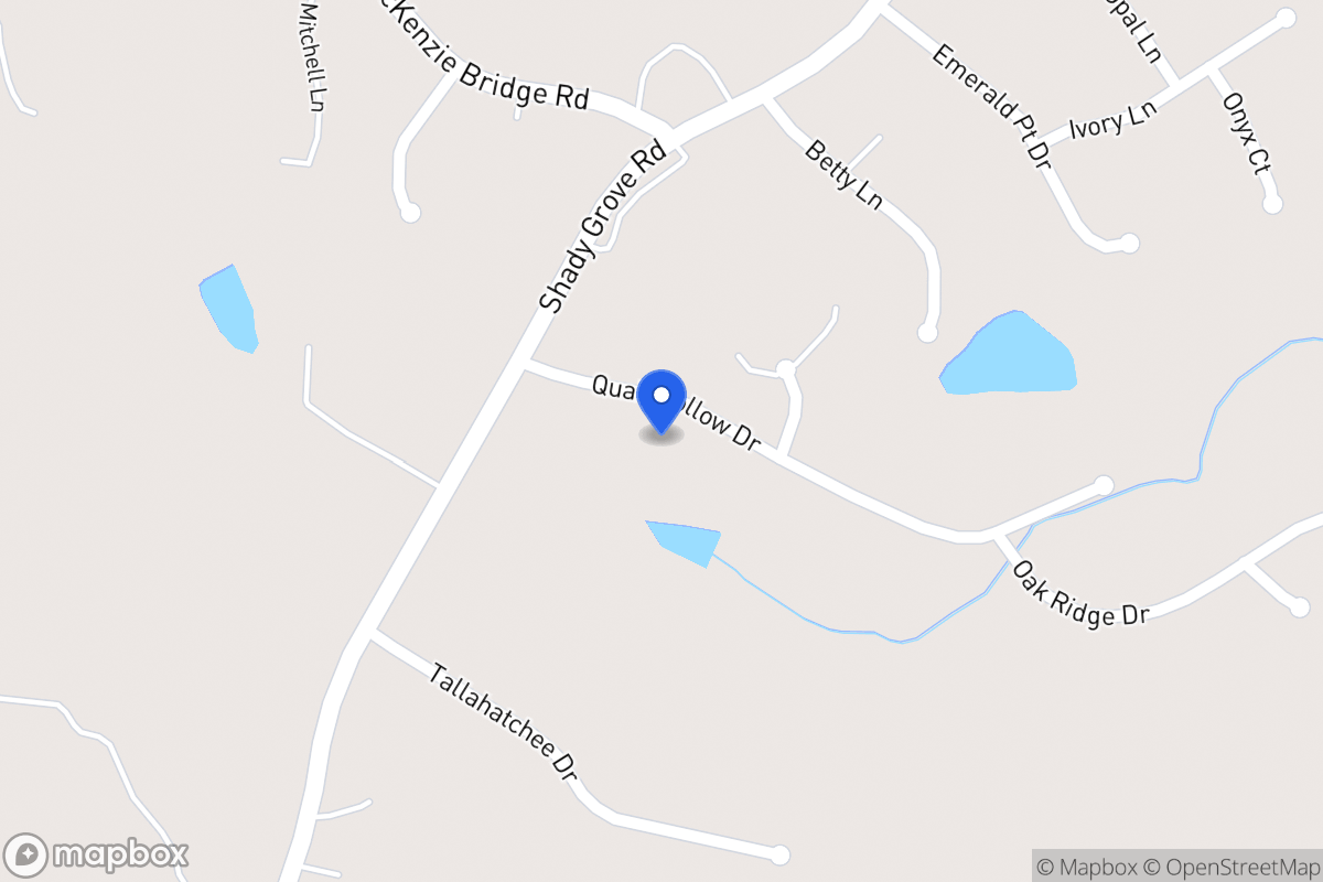 Map of 47 Quail Hollow Dr