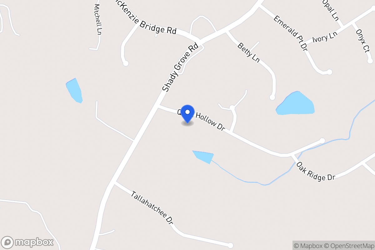 Map of 33 Quail Hollow Dr