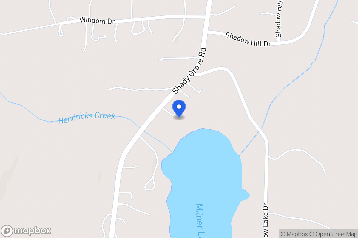 Map of 2679 Shady Grove Rd