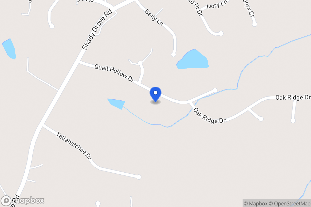 Map of 115 Quail Hollow Dr