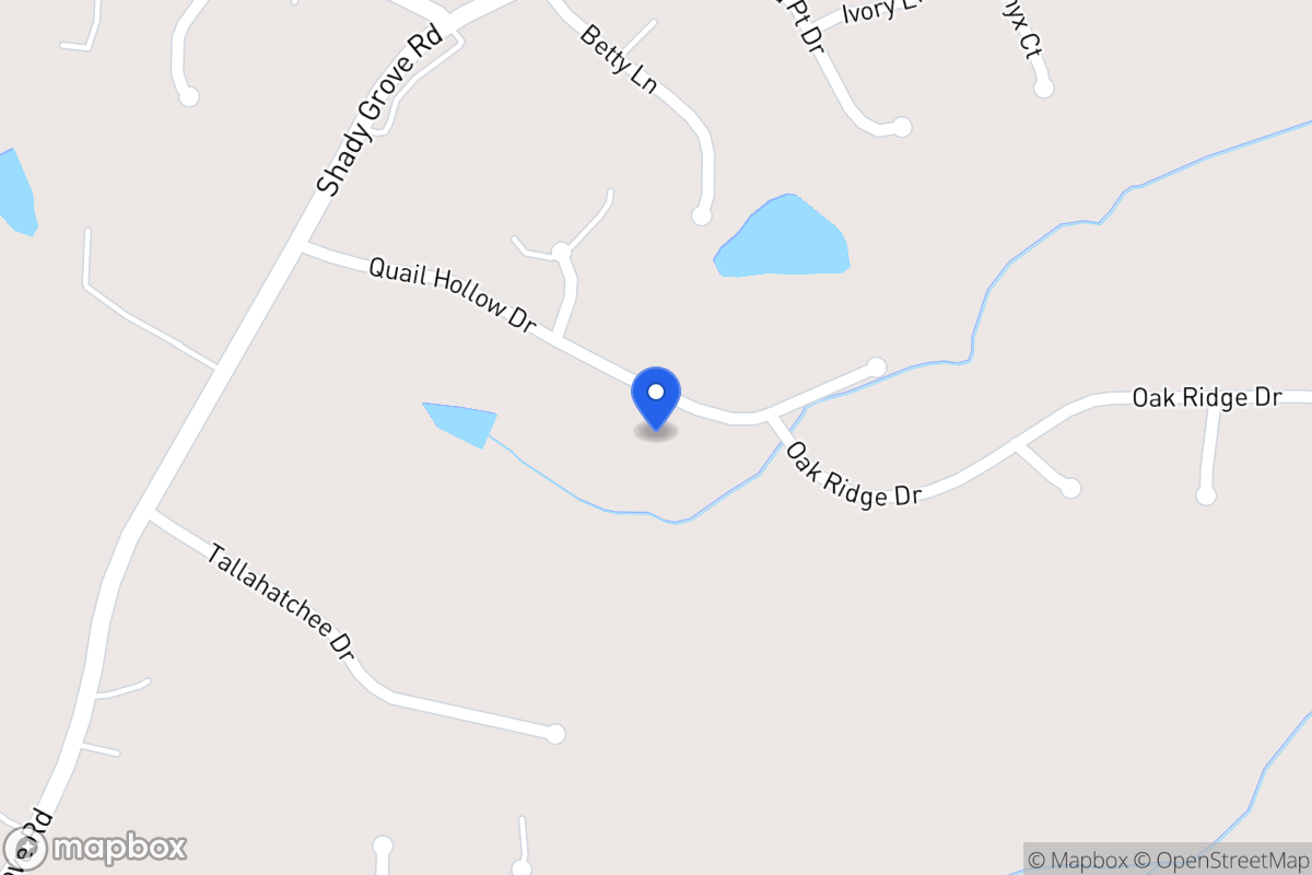 Map of 125 Quail Hollow Dr