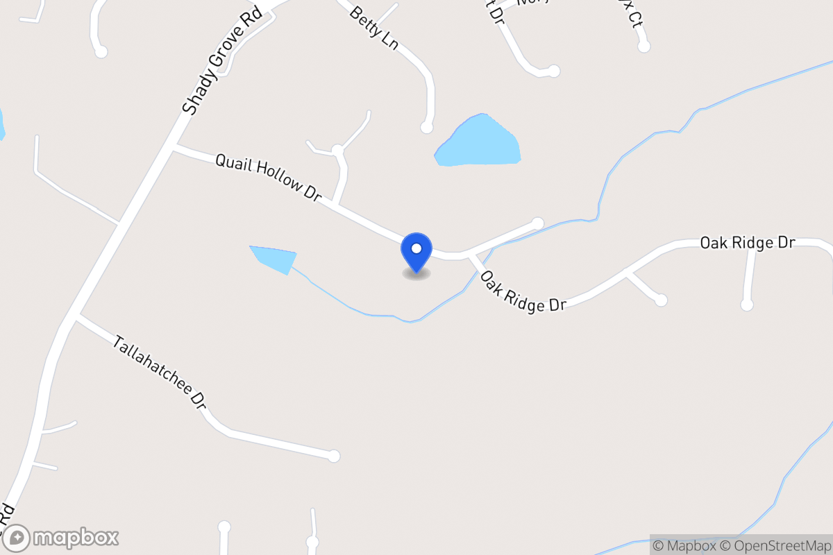 Map of 135 Quail Hollow Dr