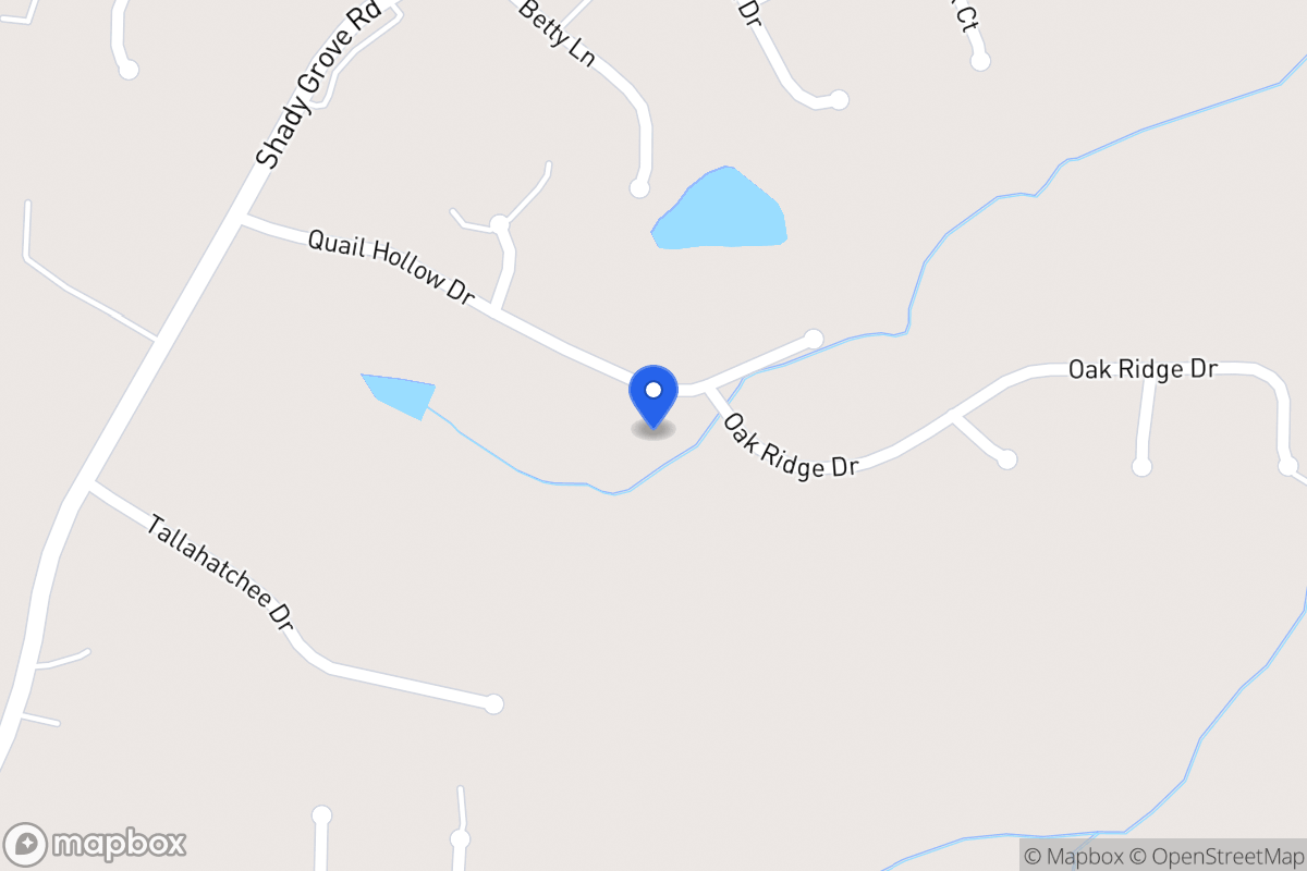 Map of 143 Quail Hollow Dr