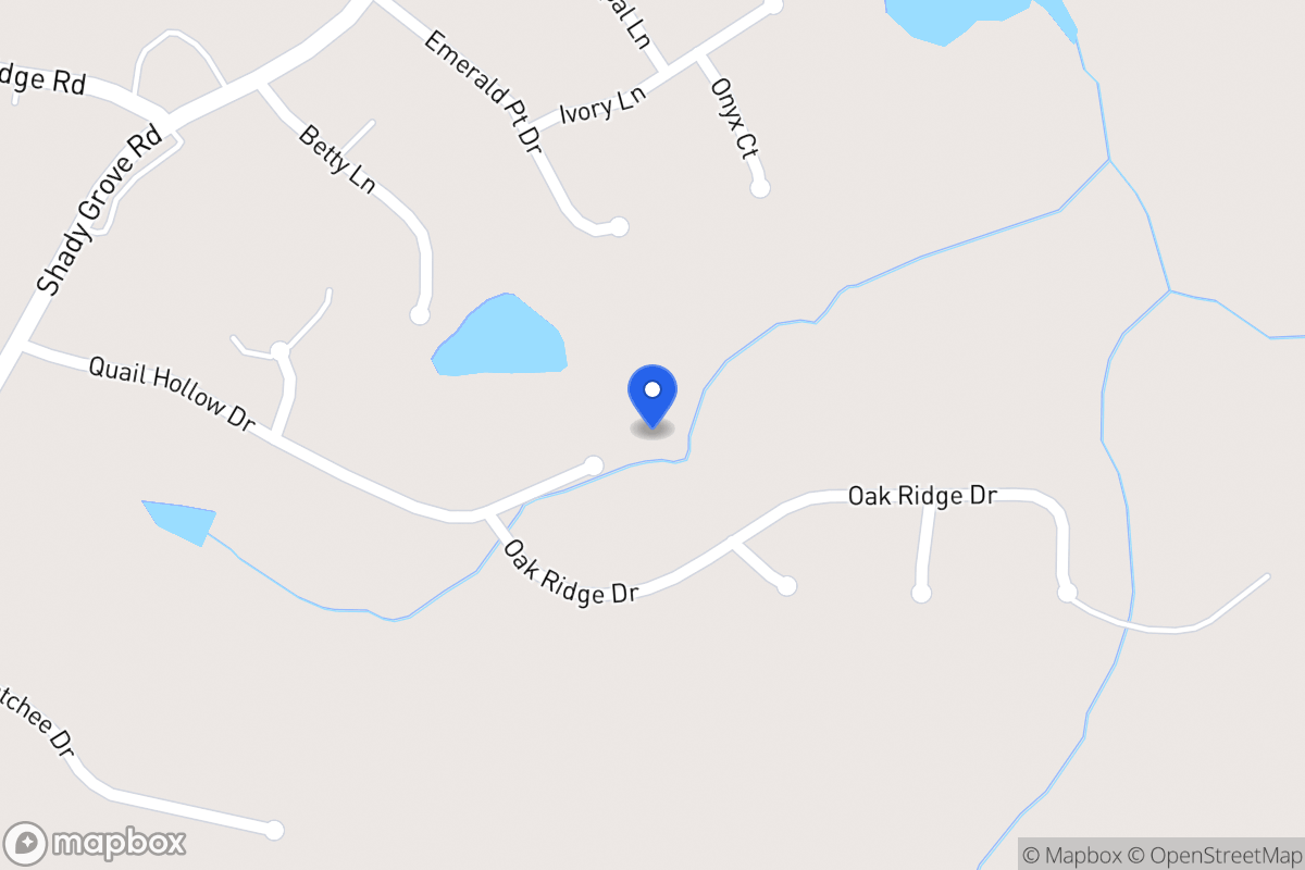 Map of 196 Quail Hollow Dr