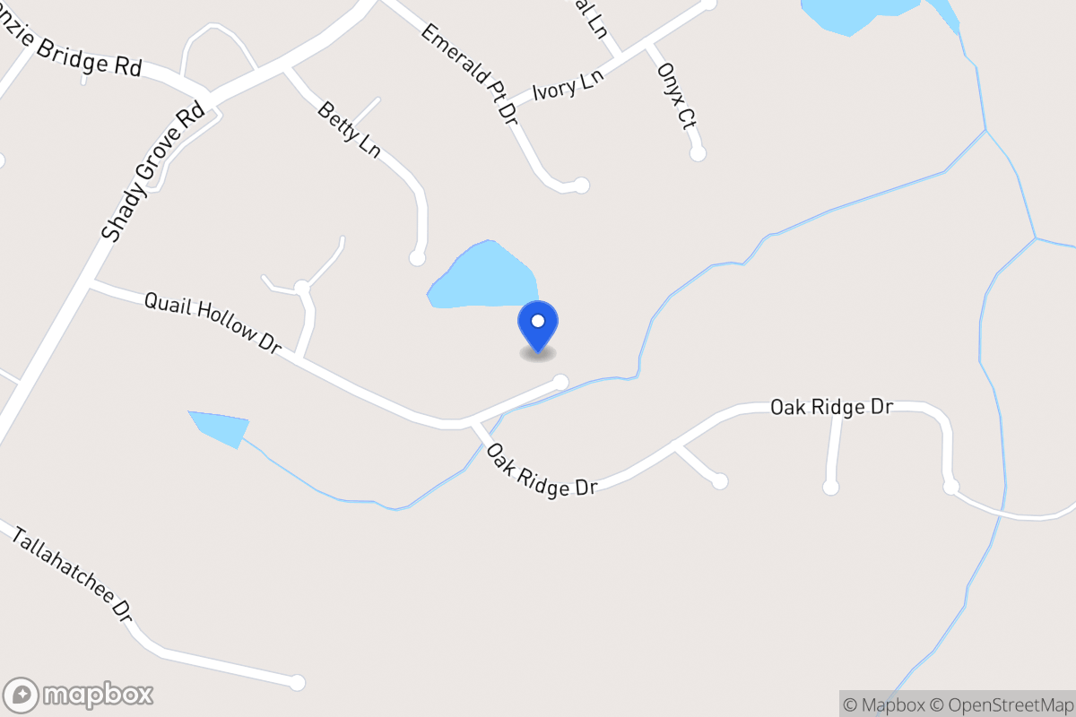 Map of 180 Quail Hollow Dr