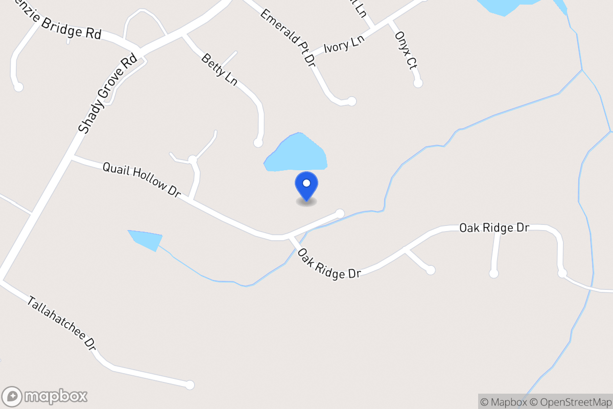 Map of 164 Quail Hollow Dr