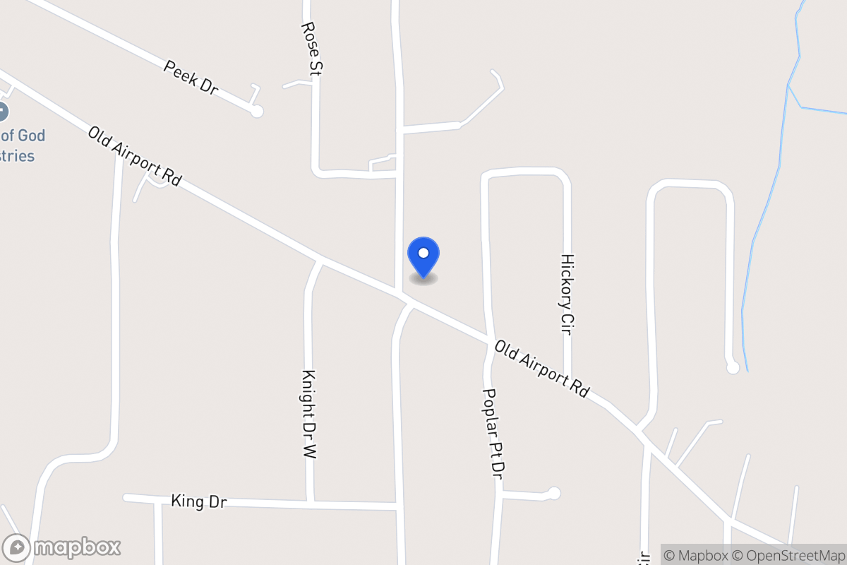 Map of 240 Old Airport Rd