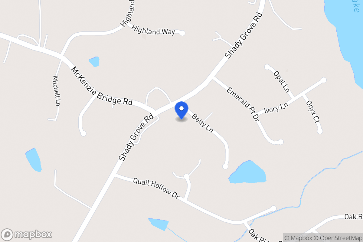 Map of 105 Betty Ln