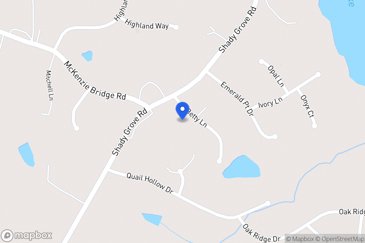 Map of 109 Betty Ln