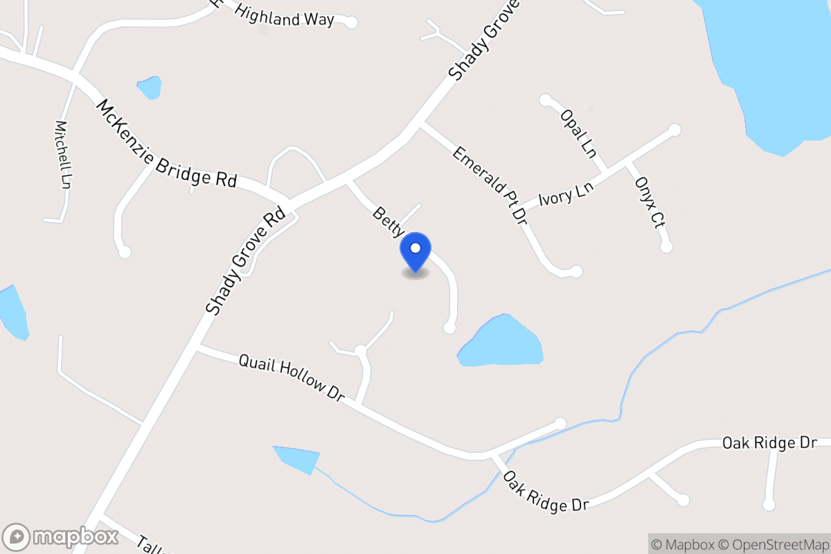 Map of 121 Betty Ln