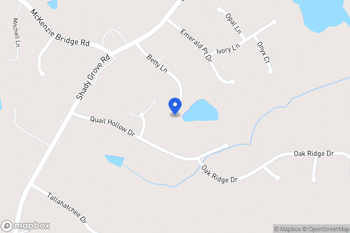 Map of 135 Betty Ln