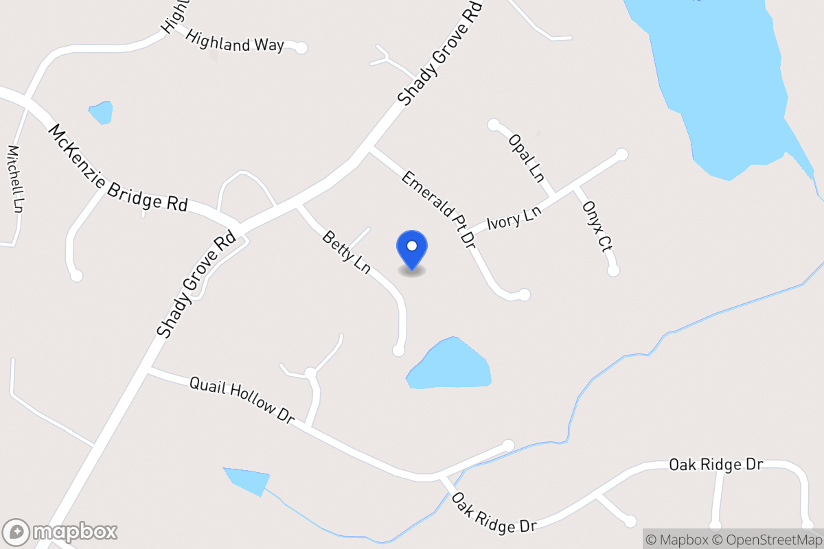 Map of 124 Betty Ln