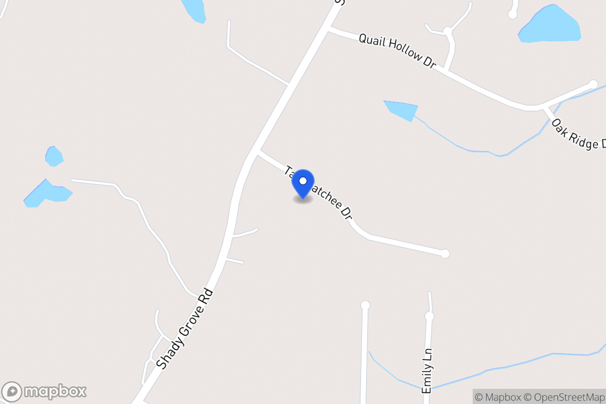 Map of 39 Tallahatchee Dr