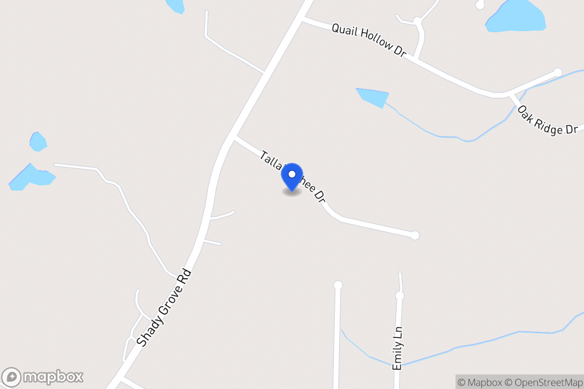 Map of 47 Tallahatchee Dr