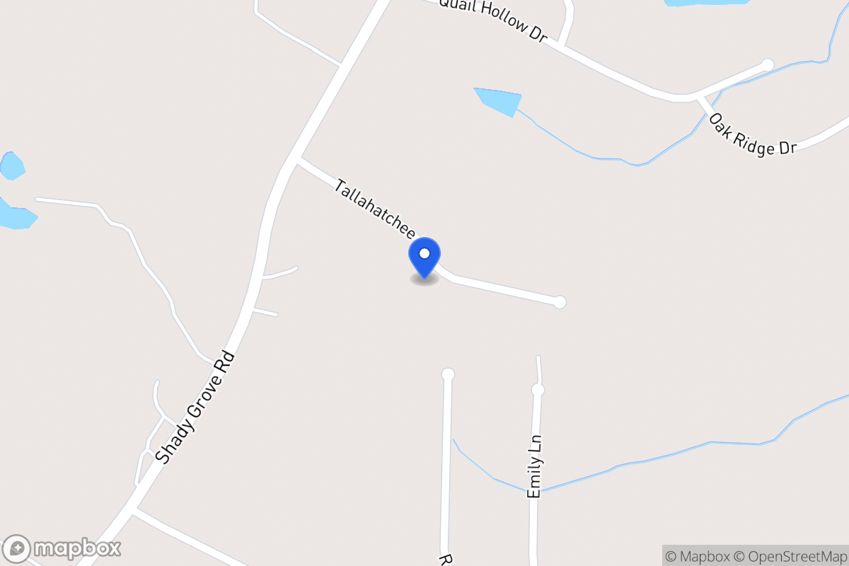 Map of 73 Tallahatchee Dr