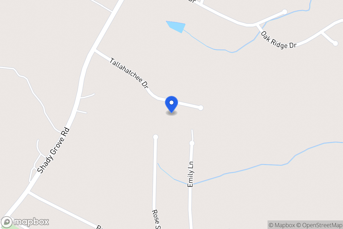 Map of 107 Tallahatchee Dr