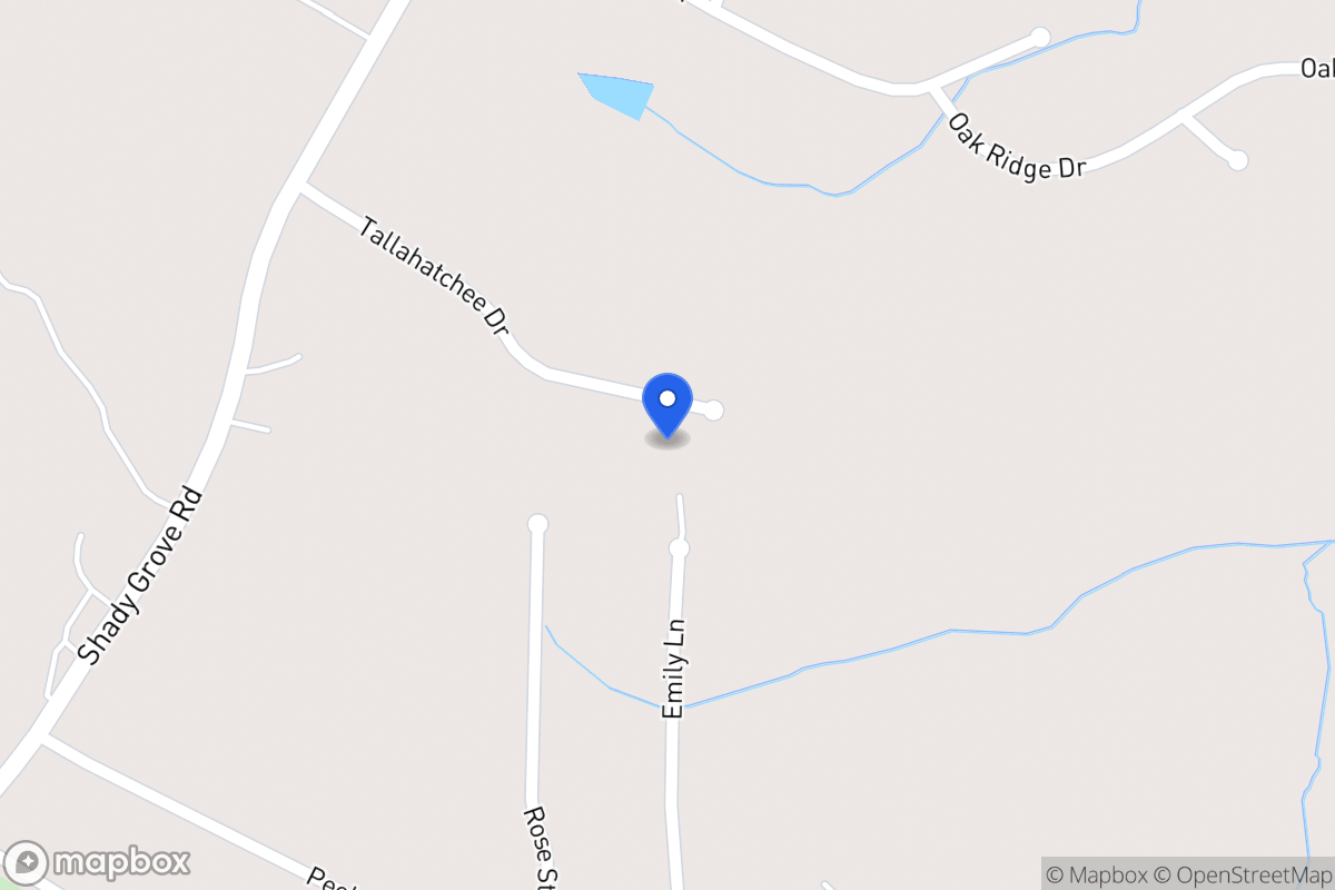 Map of 125 Tallahatchee Dr