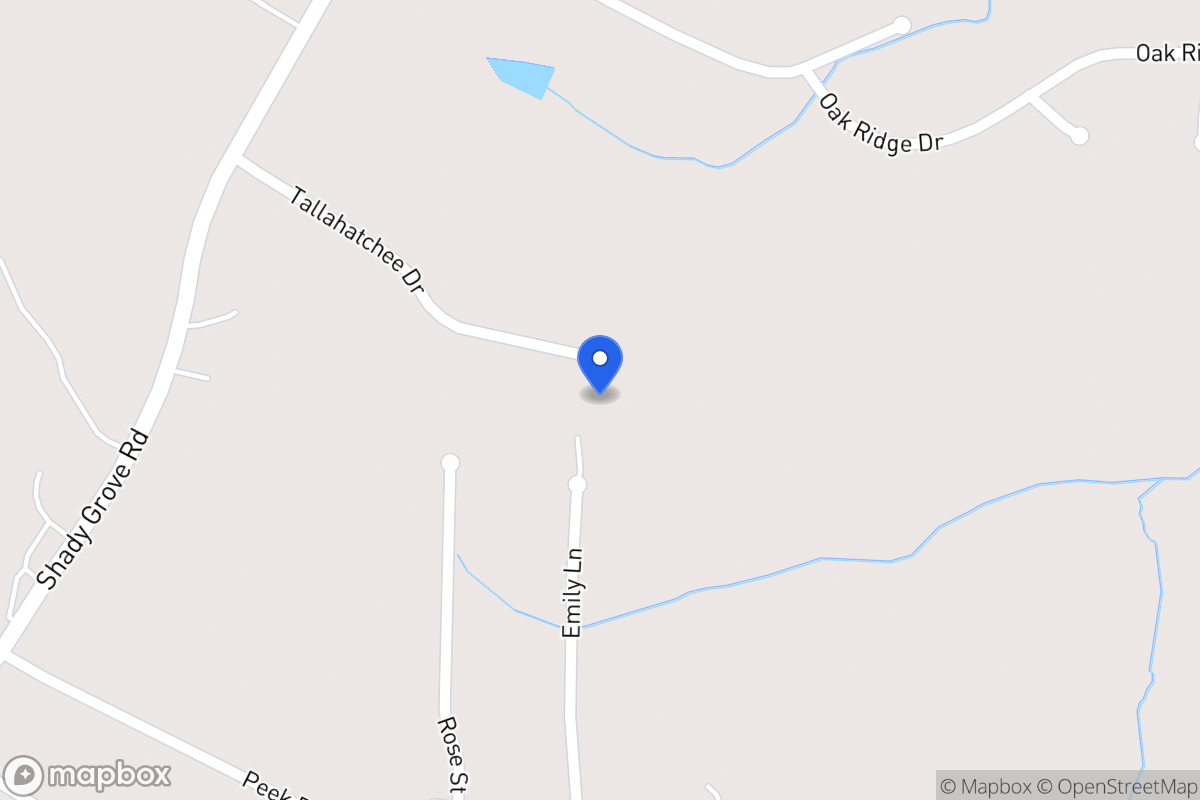 Map of 133 Tallahatchee Dr