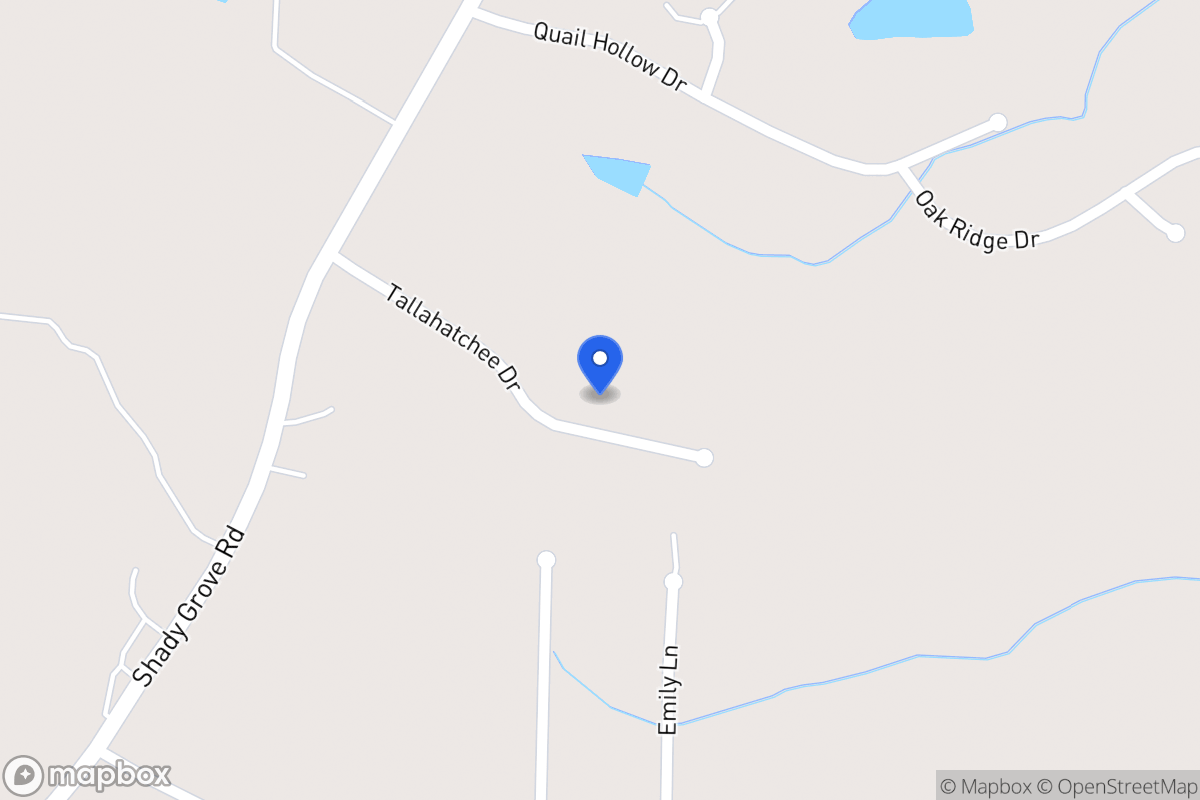 Map of 90 Tallahatchee Dr