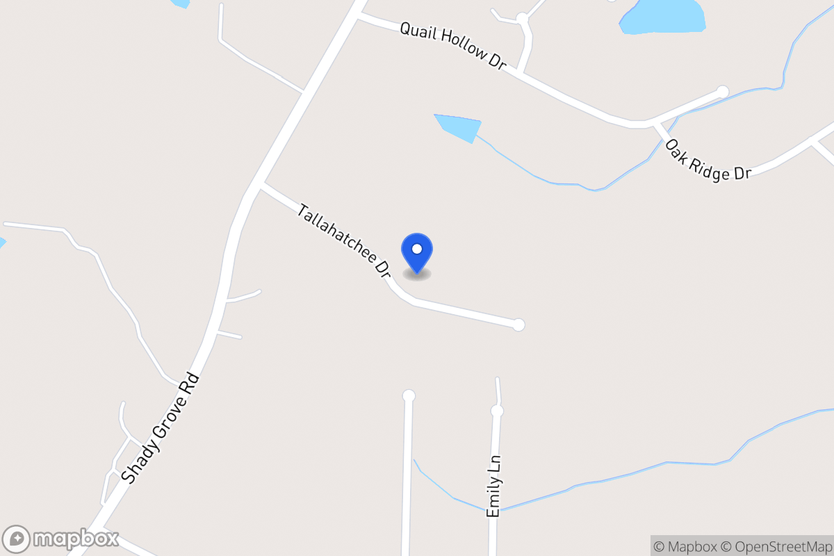 Map of 82 Tallahatchee Dr