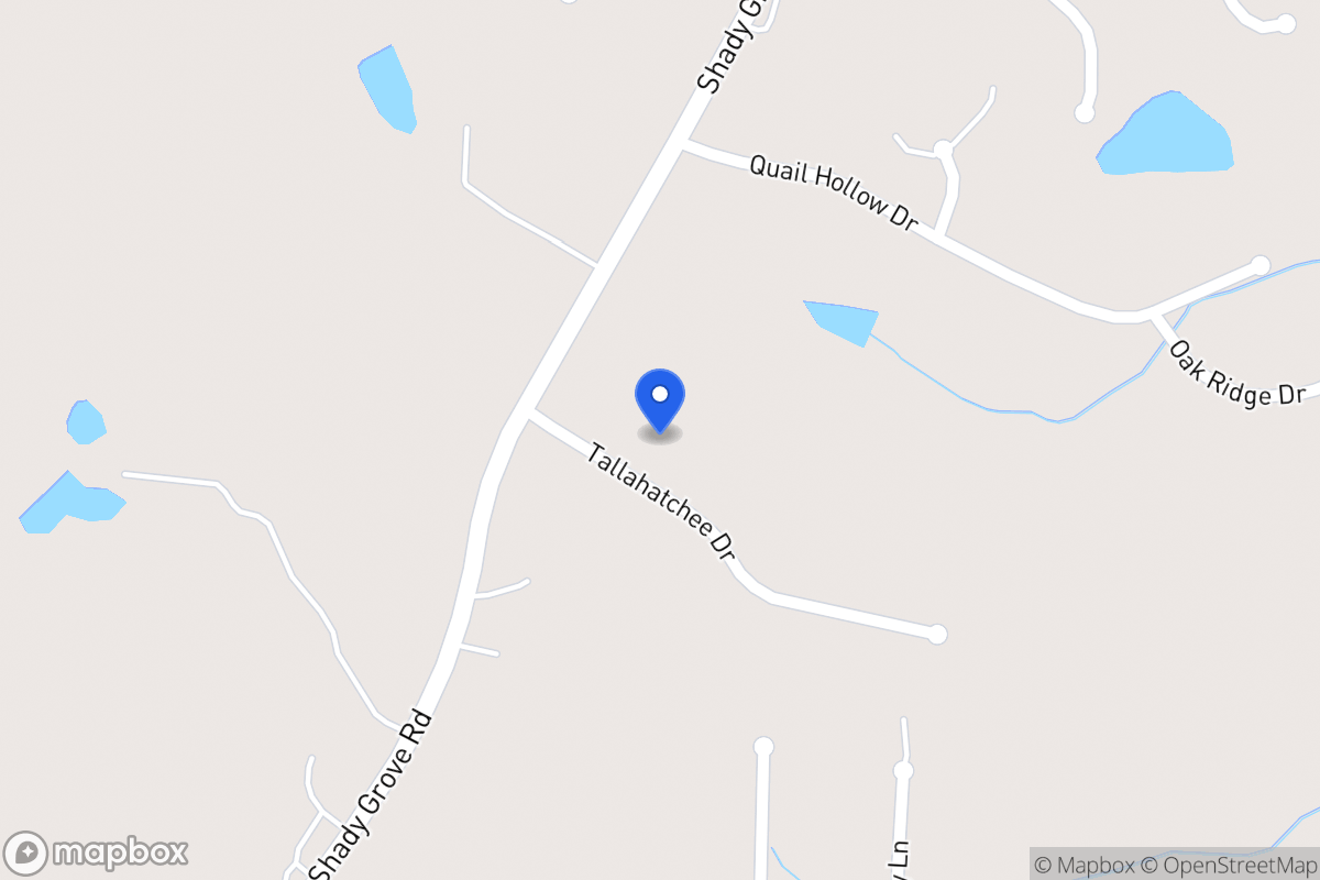 Map of 36 Tallahatchee Dr