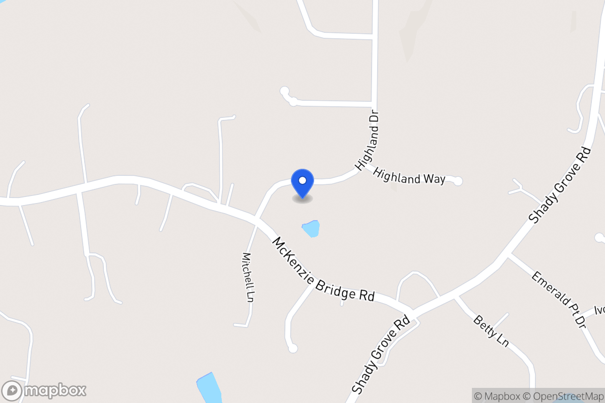 Map of 33 Highland Dr