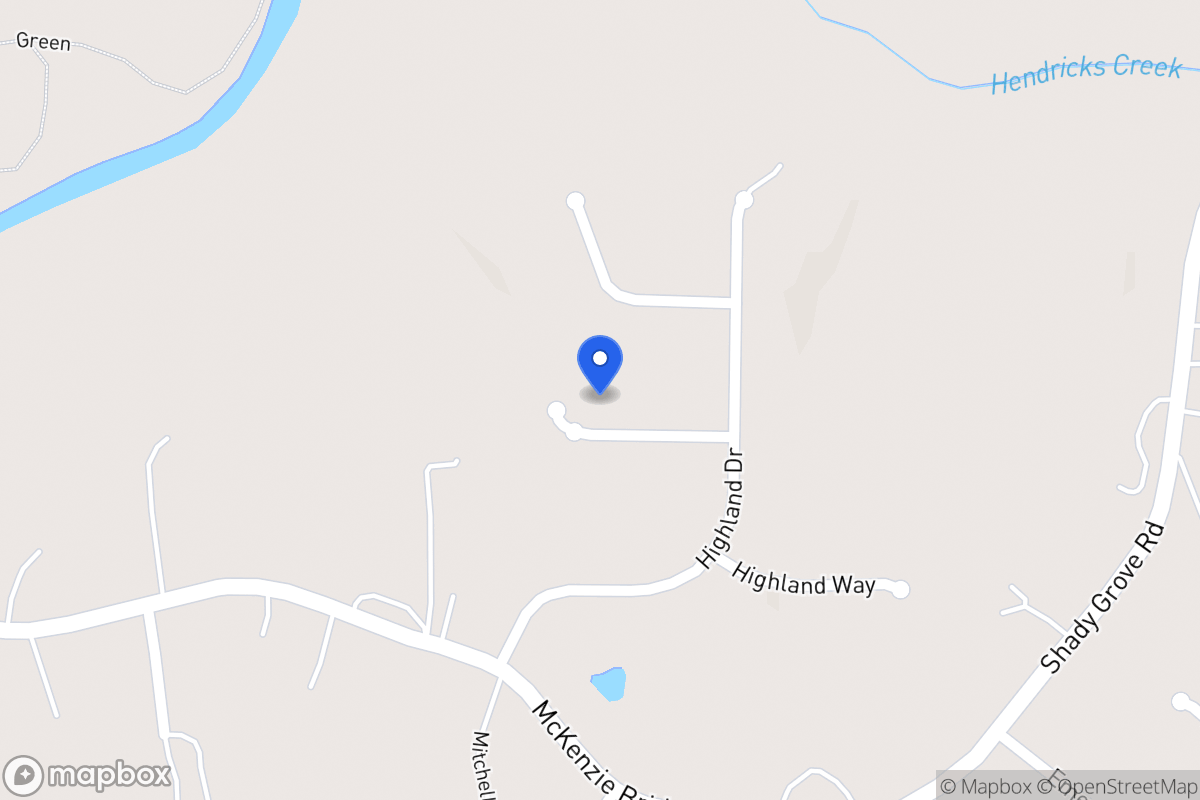 Map of 45 Highland Walk