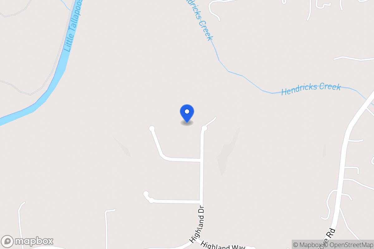 Map of 192 Highland Dr