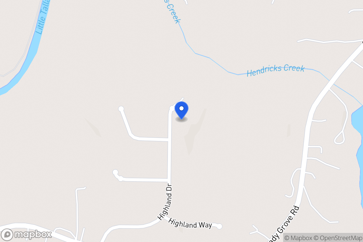Map of 181 Highland Dr